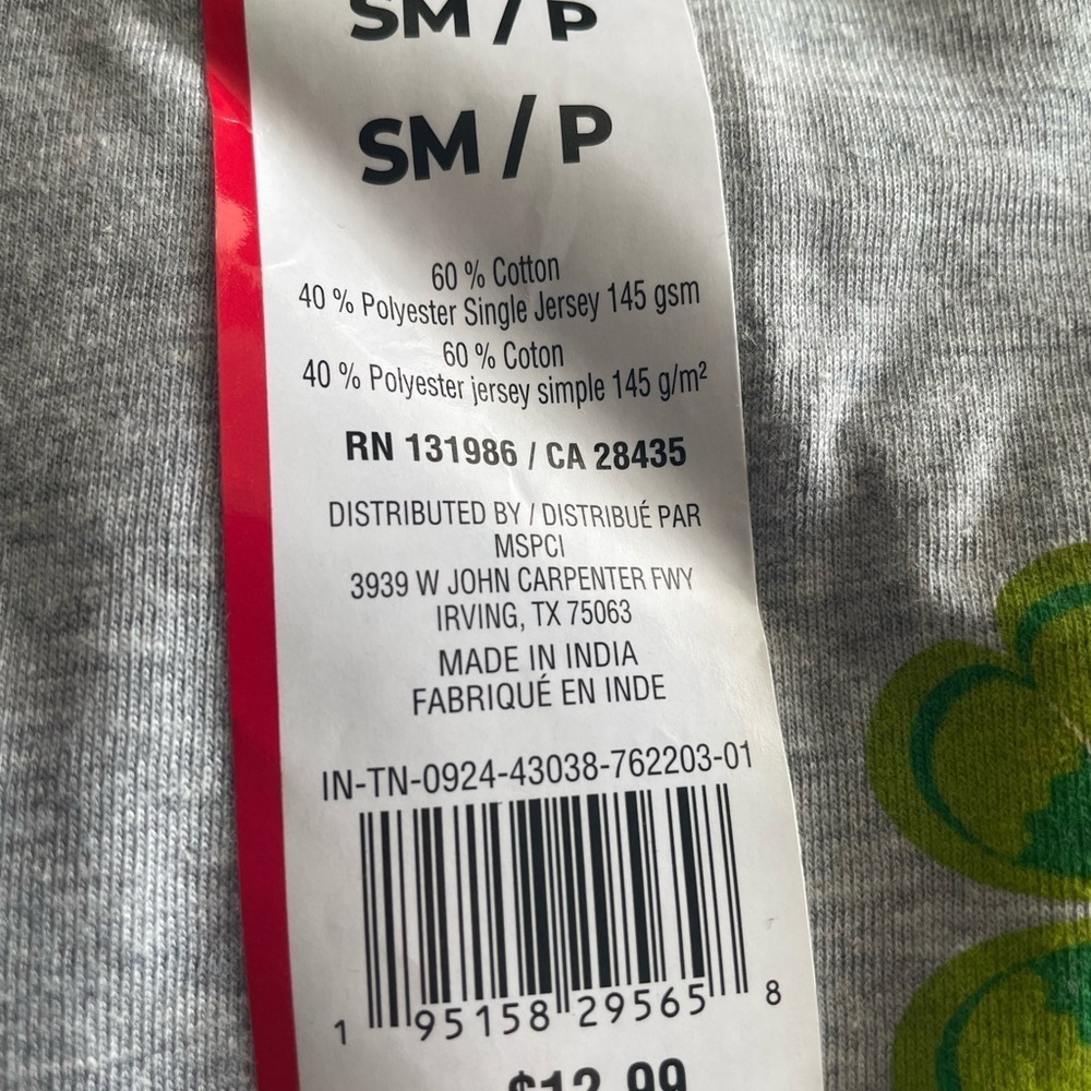 Celebrate It Gray 'Good Luck Charm' Kids Tee NWT - Picture 3 of 8